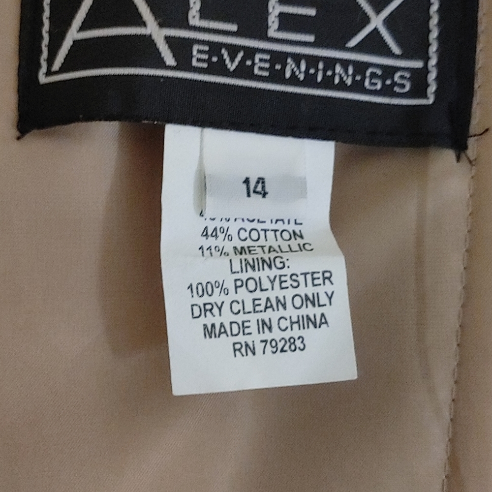 Alex Evenings Strapless Gown - Picture 5 of 8